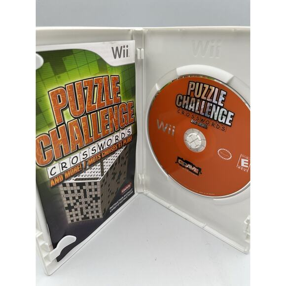 Puzzle Challenge: Crosswords and More (Nintendo Wii, 2009) - Picture 3 of 6